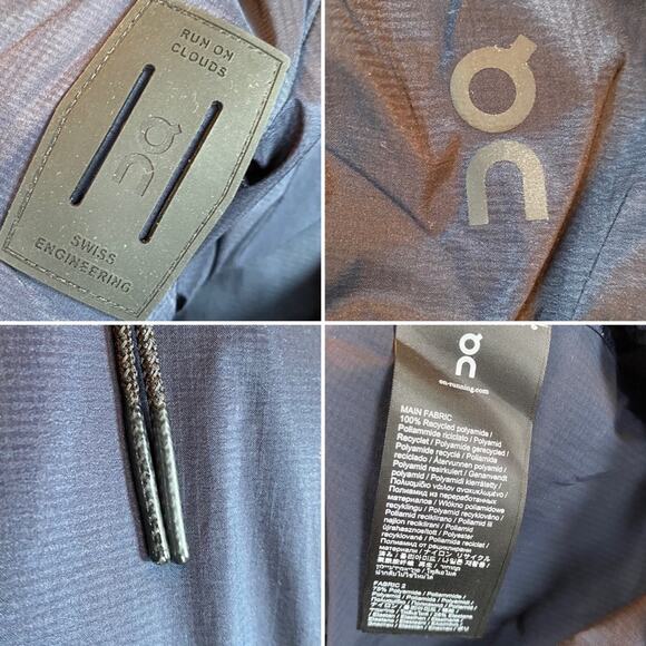 NEW Penn Relays On Running Women’s $140 Active Jacket Navy LG NWT - Picture 14 of 16